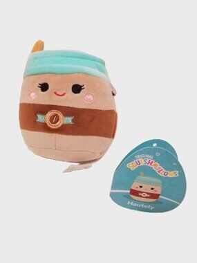 Squishmallows Hautely the Coffee, 5", EUC
